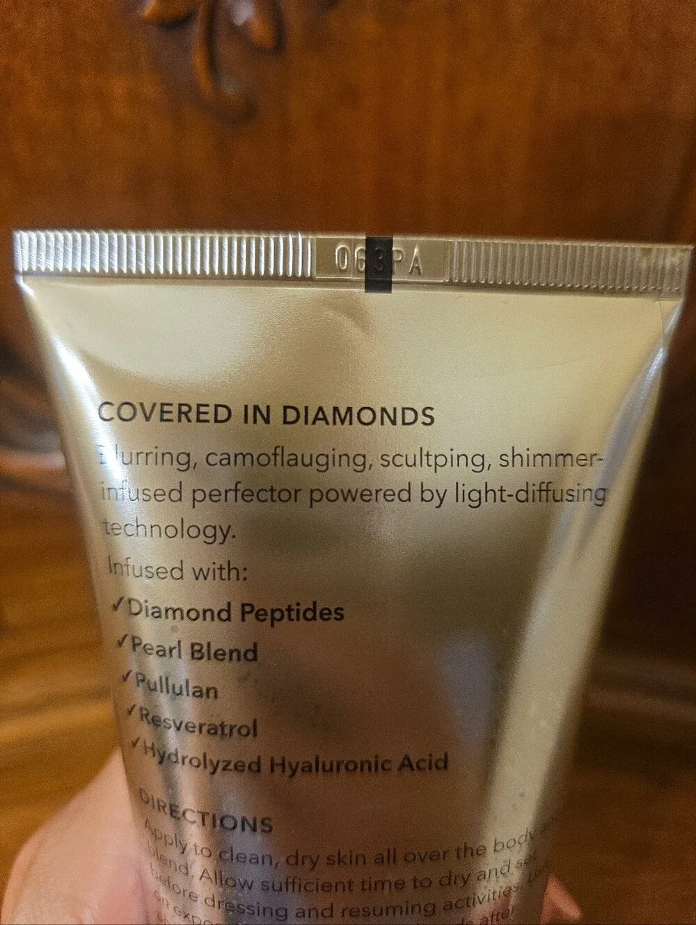 Nakery Beauty Diamond Glow Blur Perfector With Diamond Peptides + Pearls, 6.76oz
